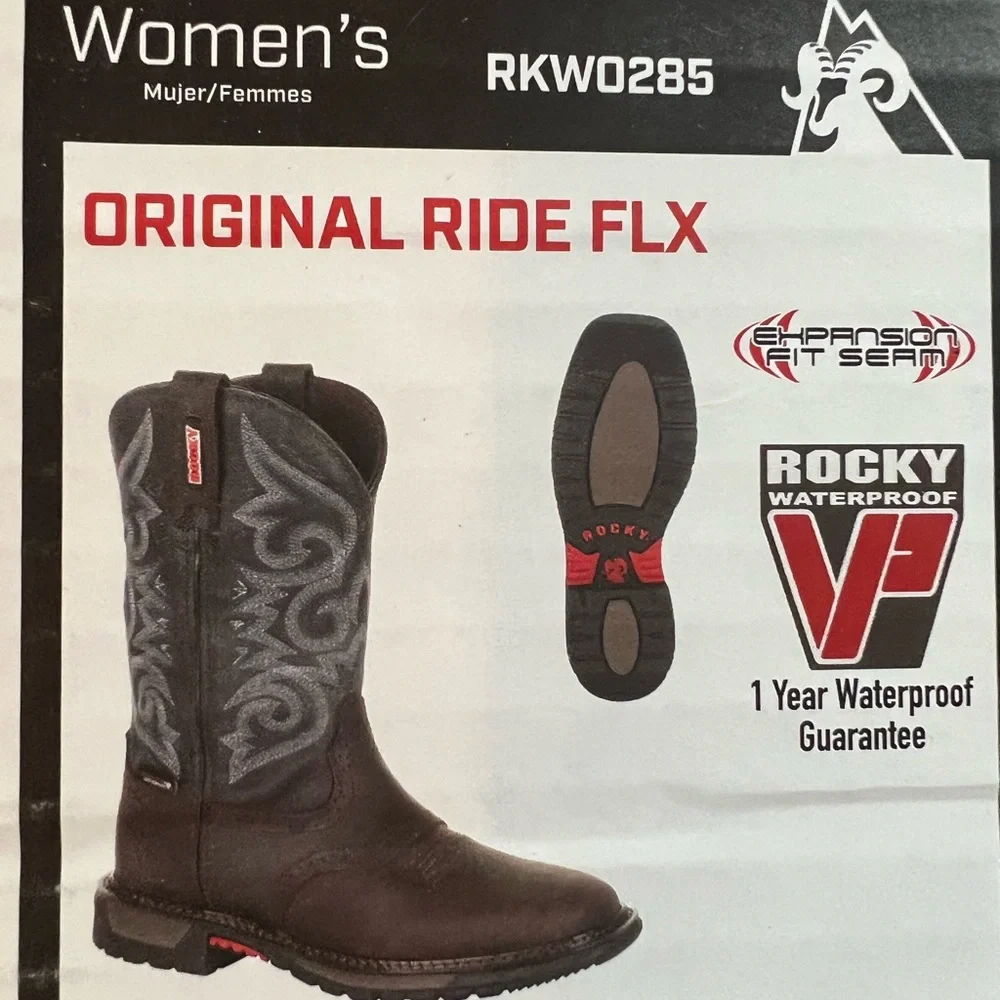 RockyWomen Boots size 7 NEW - Picture 3 of 6